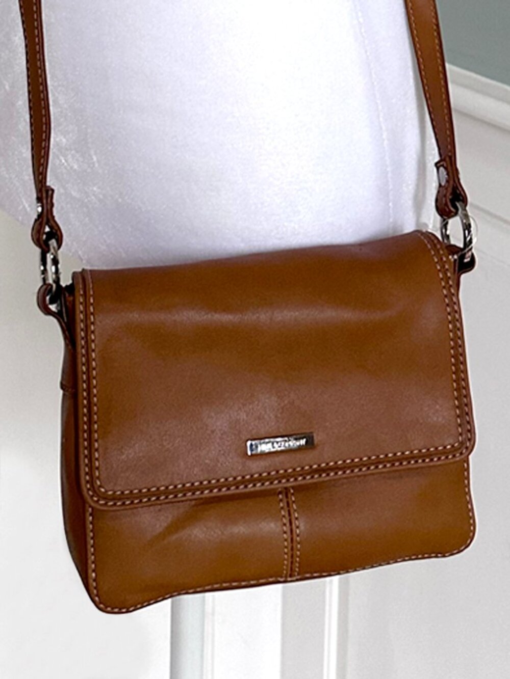 Nine & Company Cleo Mini Crossbody Bag Honey Brown NWT